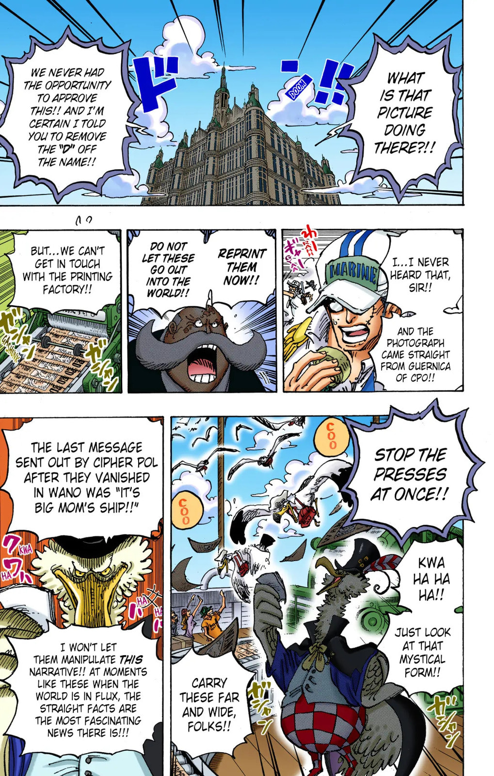 One Piece Digital Colored Chapter 1053 image 02